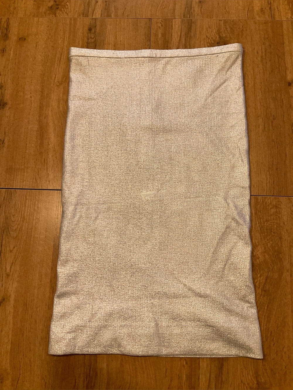 Diane von Furstenberg Silver Pencil Skirt